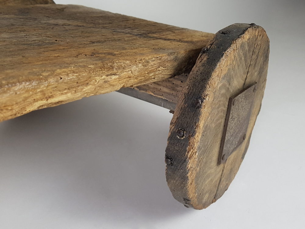 Rustic antique Spanish wooden Tricycle