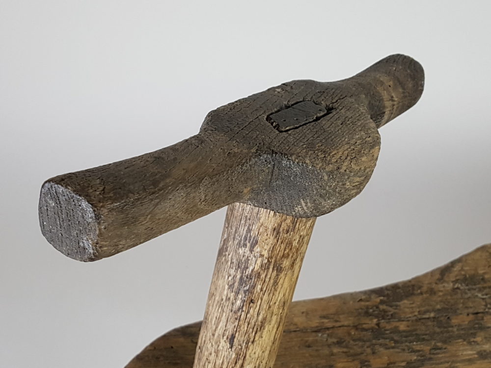 Rustic antique Spanish wooden Tricycle