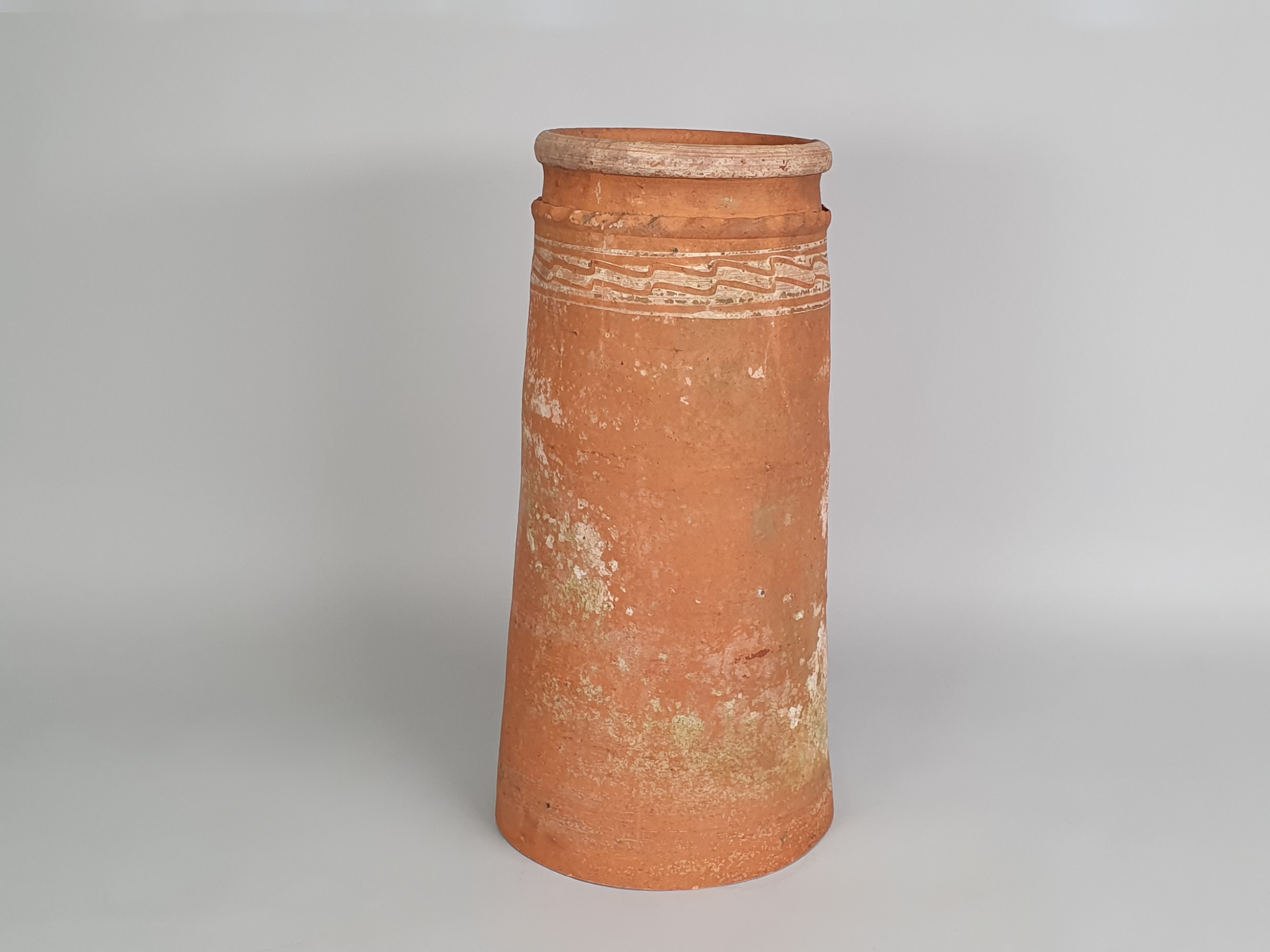 antique terracotta Chimney Pot wide