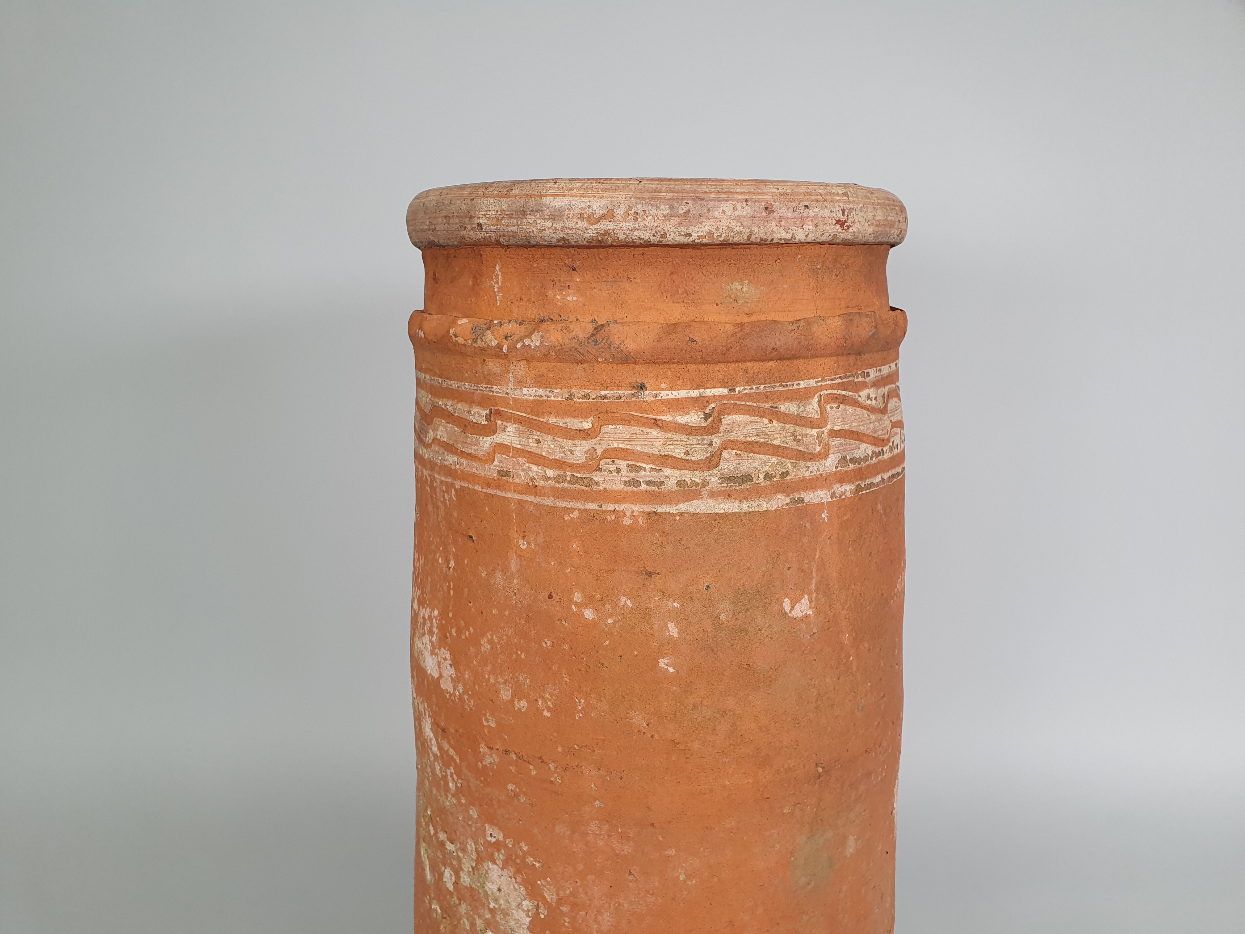 antique terracotta Chimney Pots close