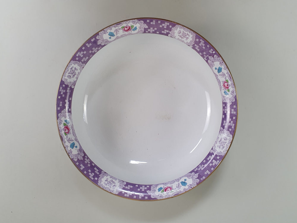 Victorian antique China Bowl and Pitcher