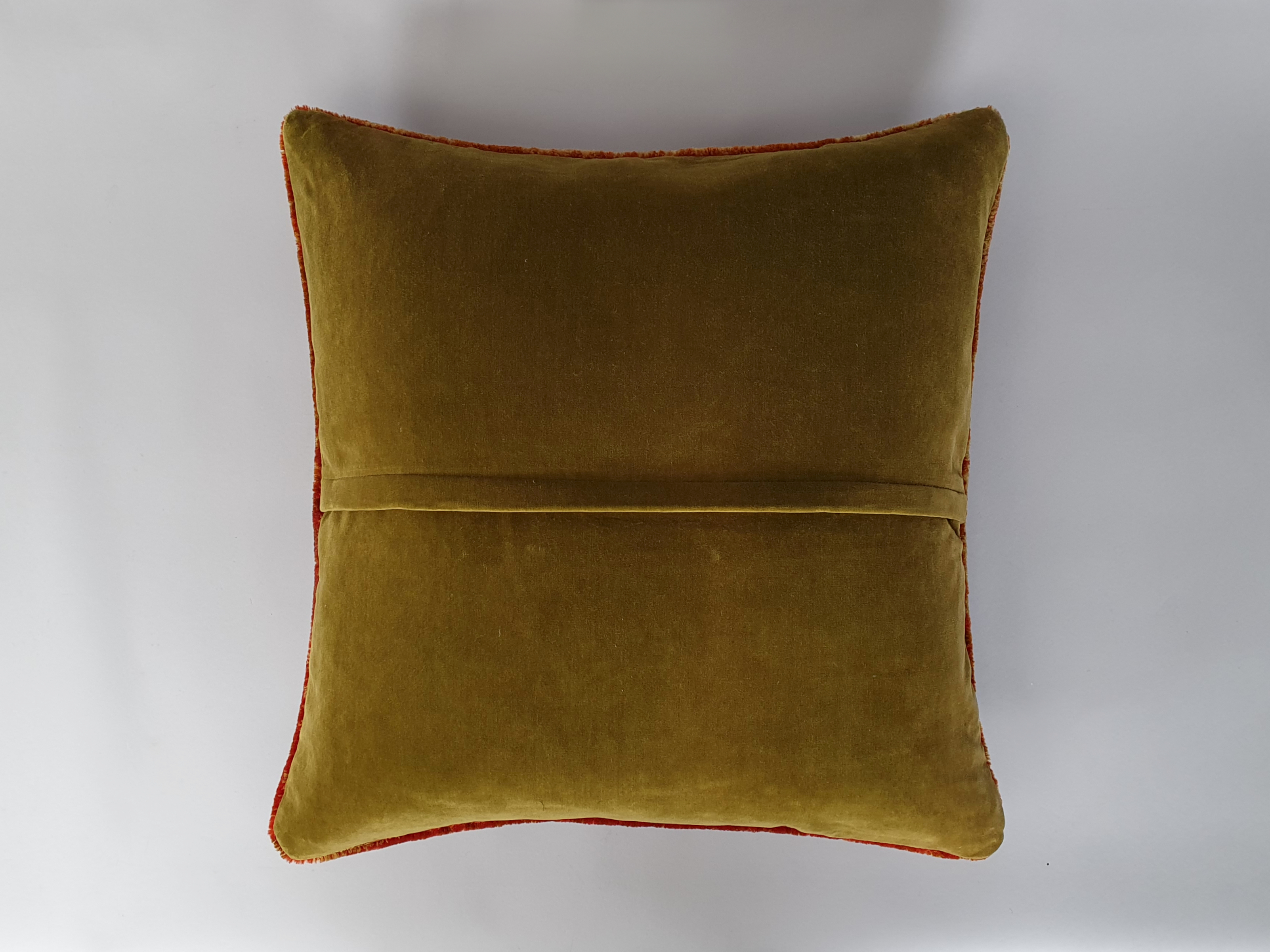 Antique Cushion reverse